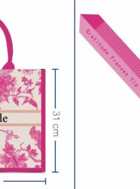 葉麗儀 Frances Yip - 感恩 55周年 香港演唱會2024 Gratitude購物袋 + 絲巾 SET